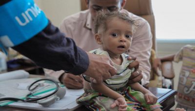 اليونيسف: 50% من إصابات الكوليرا في اليمن أطفال ما دون 15 سنة