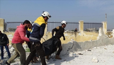 مقتل 15 مدنياً بغارات لقوات النظام في أدلب السورية