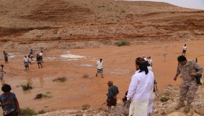 أربع حالات وفاة نتيجة السيول الجارفة في محافظة المهرة