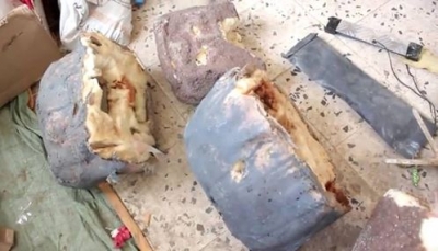 الجيش ينزع كميات من الألغام الحوثية في القبيطة بلحج
