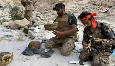 صعدة: قوات الجيش تعثر على مخزن أسلحة للمليشيا في باقم
