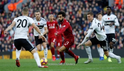 ليفربول يفوز بأقل مجهود على فولهام بهدفين في الدوري الإنجليزي