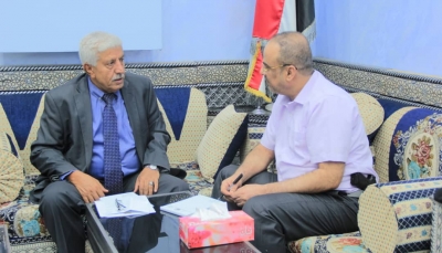 "الميسري" يناقش مع "باعوم" أوضاع القطاع الصحي في عدن والمحافظات المحررة