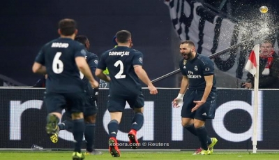 ريال مدريد يحقق انتصارا هاما على أياكس