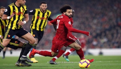 ليفربول يسحق واتفورد بخماسية ويحافظ على صدارته للدوري الإنجليزي