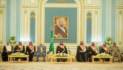 ولي العهد السعودي محمد بن سلمان يلتقي رئيس وأعضاء مجلس النواب 