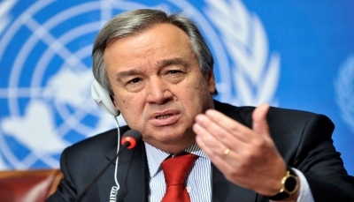الأمين العام للأمم المتحدة يعرب عن قلقة بشأن الاشتباكات بعدن