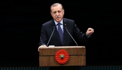 الرئيس التركي يعلن القبض على أرملة زعيم داعش السابق