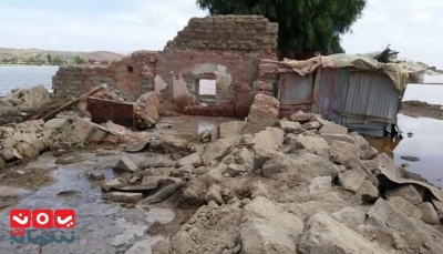 ذمار: السيول تهدم أربعة منازل وتجرف محاصيل زراعية بمديرية "جهران" (صور)