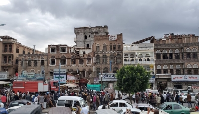 وفاة ثلاثة أشخاص وإصابة أربعة أخرين في انهيار مبنىً سكنيًا  في "صنعاء"