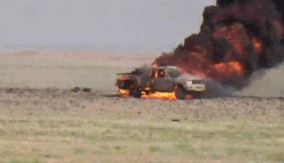 الجيش ينفذ عملية تمشيط ويحاصر مجموعة من الحوثيين شرقي الحزم بالجوف