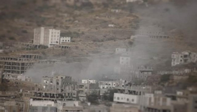 دعت المجتمع الدولي للتحرك.. منظمة: قصف مليشيات الحوثي المدنيين في تعز "جريمة حرب"