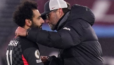 محمد صلاح يتصدر قائمة هدافي الدوري الإنجليزي