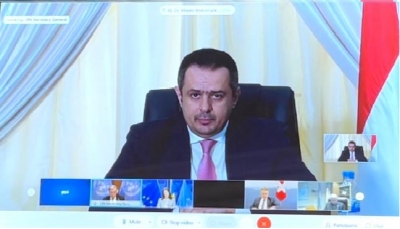 رئيس الحكومة لـ"المانحين": دعم الاقتصاد اليمني واستقرار العملة أولوية قصوى وعاجلة