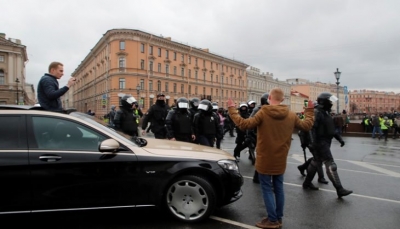 روسيا.. قوات الأمن تعتقل أكثر من 1000 متظاهر في احتجاجات تأييد لـ"نافالني"