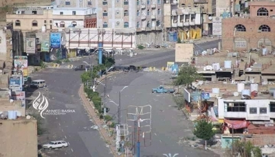 مواطنون ينفون صحة فتح الطريق المغلق من قبل الحوثيين الحوبان - تعز