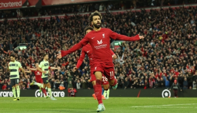 محمد صلاح على موعد لتسجيل رقم قياسي جديد مع ليفربول