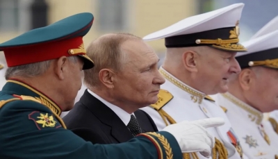 بوتين يتهم الغرب بالسعي لتقسيم "روسيا التاريخية" وأنباء عن تعزيزات أوكرانية قرب مدينة إستراتيجية