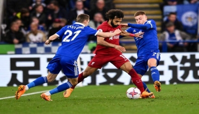 ليفربول يبقي على آماله بمقعد في دوري الأبطال وليستر يقترب من الهبوط