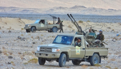 قوات العمالقة تعلن صد هجومًا لمليشيات الحوثي بمديرية العبدية جنوبي مأرب